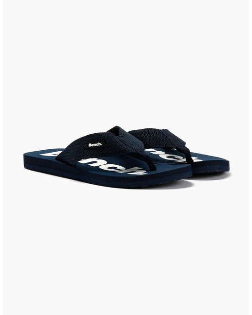Bench Blue Momento Flip Flops for men