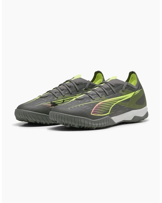 PUMA Green Ultra 5 Match Astro Turf Football Boots for men