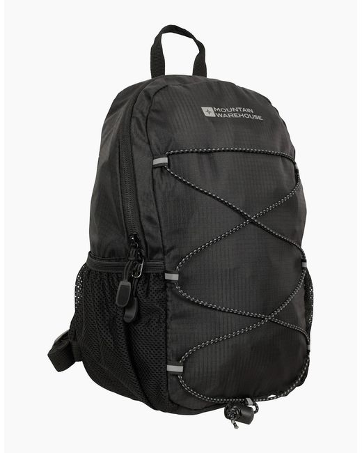 Mountain Warehouse Black Trek 8L Backpack