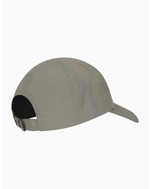 Mountain Warehouse Gray Tech Perforated Lightweight Hiking Cap for men