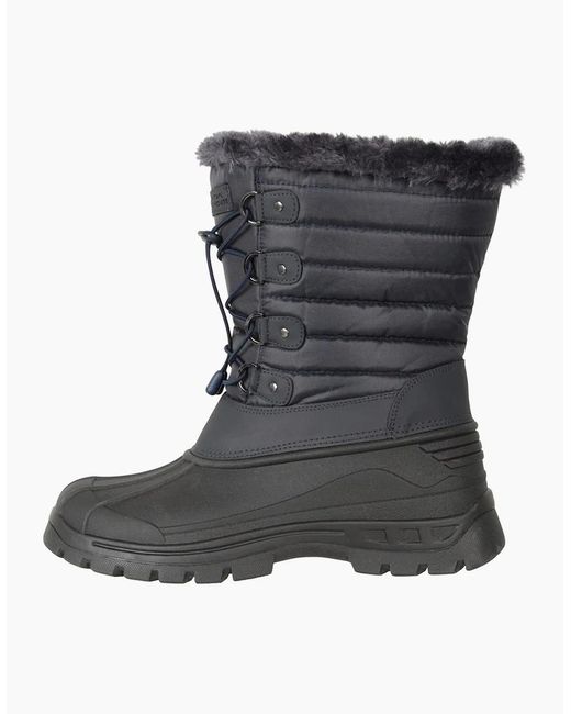 Mountain Warehouse Black Ladies Whistler Adaptive Snow Boots