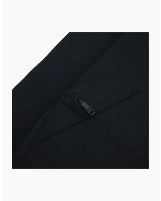 Boss Black Soody Stretch-Cotton Hoodie With Sandwich Logo 001 for men