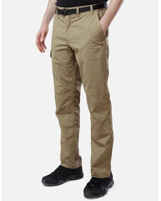 Craghoppers Natural Kiwi Slim Nosidefence Walking Trousers for men