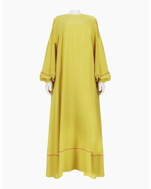 LAYEUR Yellow Dress