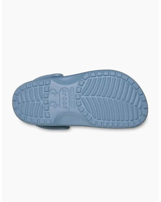 CROCSTM Blue Classic Clogs for men