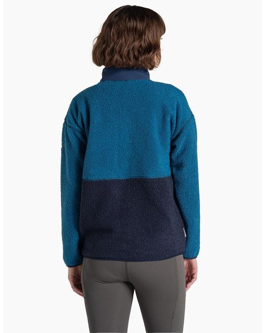 Craghoppers Blue Ladies National Trust Avens Two Tone Fleece Jacket