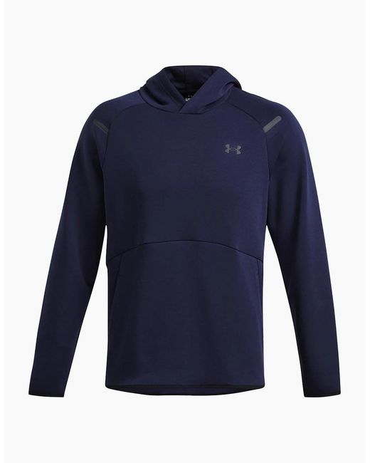 Under Armour Blue Armour Ua Unstoppable Fleece Hoody Eu Hoody for men