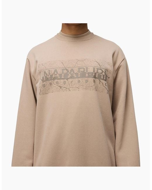 Napapijri Natural S-Albula Crew Sweat for men