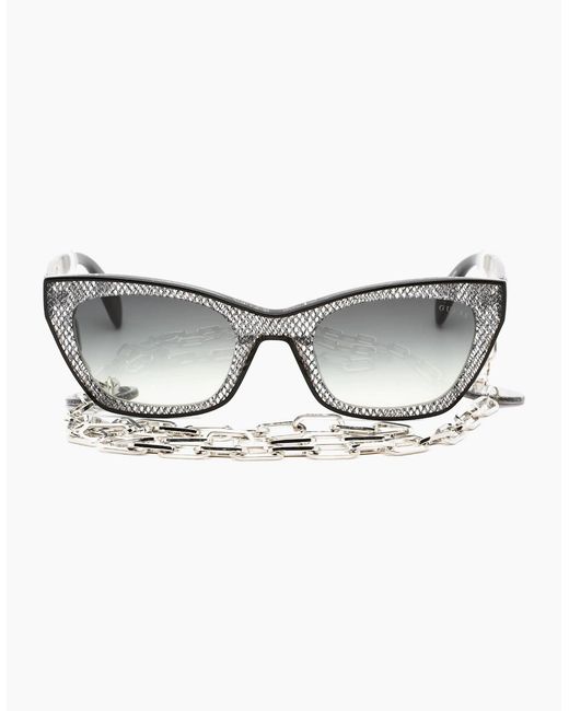 Guess Multicolor Shiny Gradient Smoke Sunglasses for men