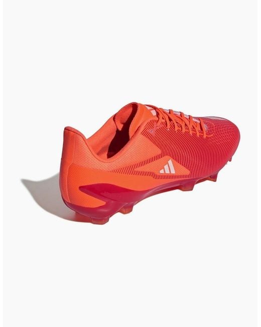 Adidas Red Adizero Rs15 Ultimate Adults Soft Ground Rugby Boots for men