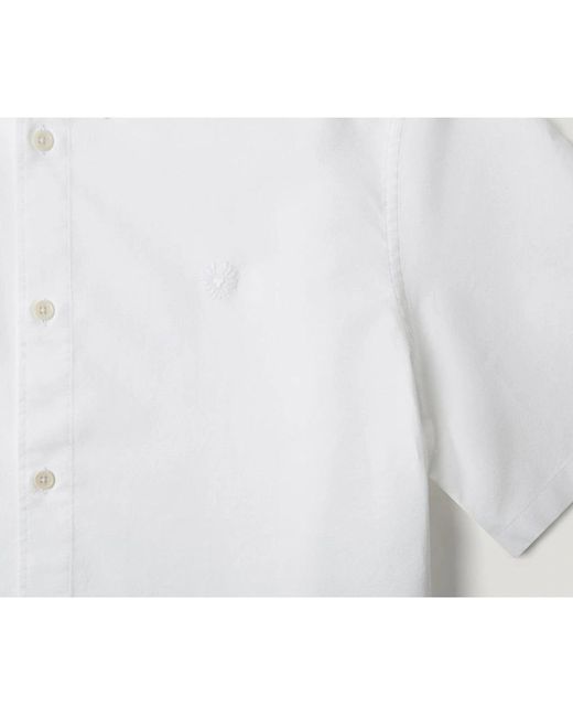 Belstaff White Ss Street Shirt for men