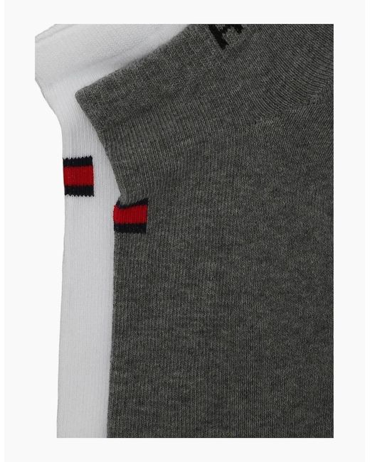 Tommy Hilfiger Black Ankle Socks 3 Pack Trainer Socks for men