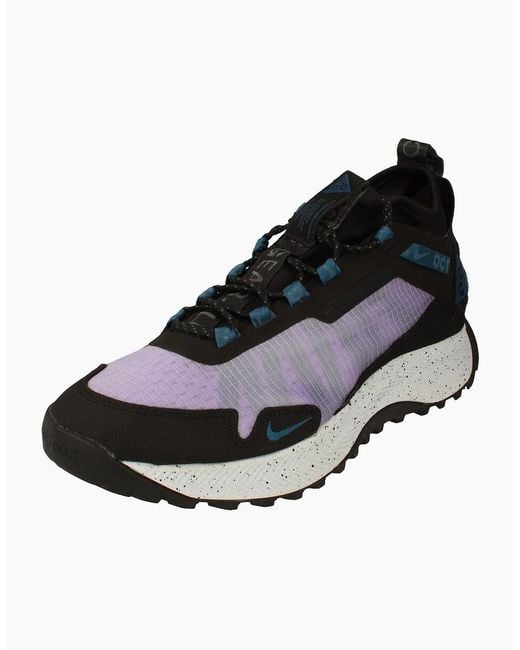 Nike Black Acg Zoom Terra Zaherra Hi Top Trainers Cq0076 500 for men