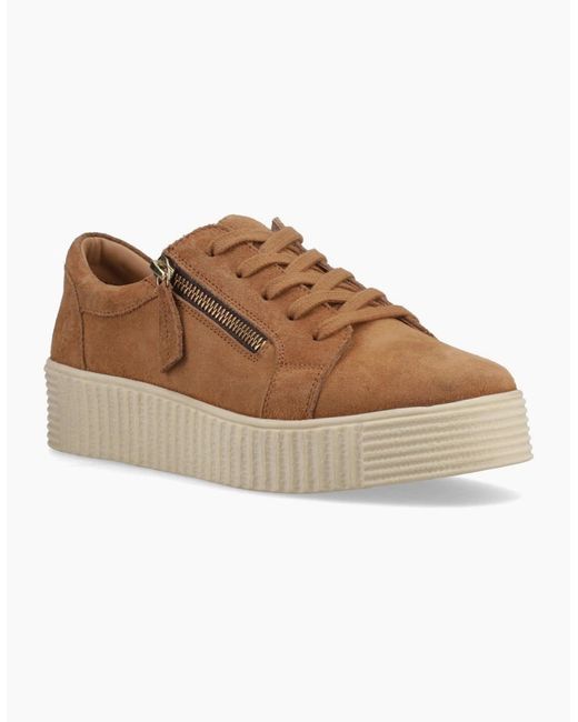 Hush Puppies Brown Tara Trainers