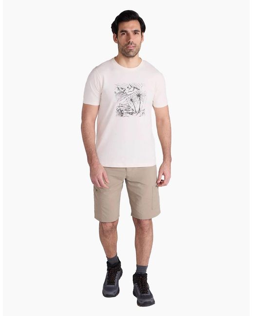 Mountain Warehouse Gray Ocean Drive T-Shirt for men