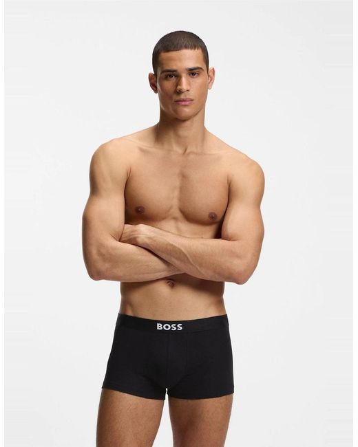 Boss Gray One Trunks for men