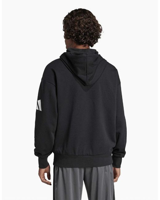 Adidas Blue Hoody for men