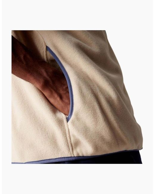 Penfield Natural Graylock Rice Fleece Vest for men