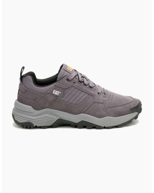Caterpillar Gray Grapple Suede P726649 Tornado Shoes for men