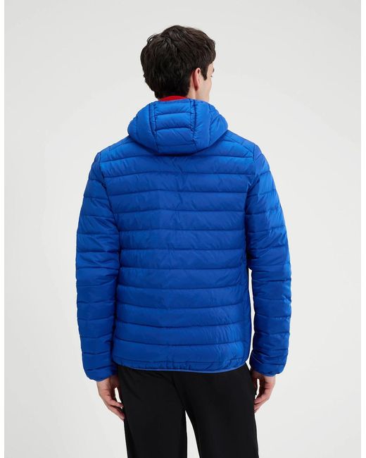 Ellesse Blue Lombardy Padded Jacket-Cobalt for men