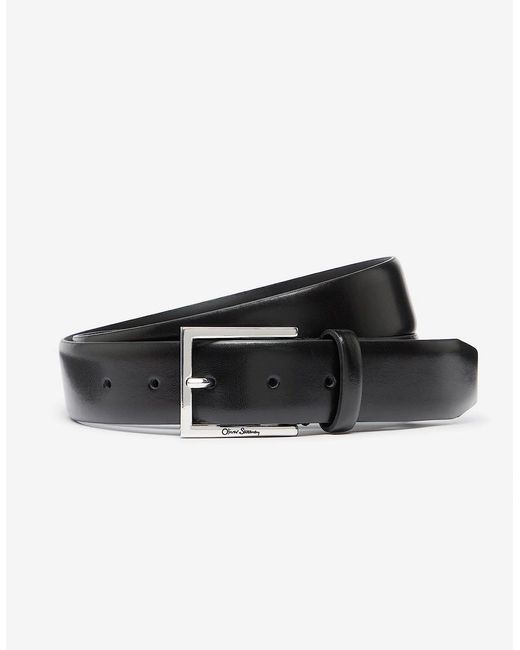 Oliver Sweeney Black Calf Leather Belt for men