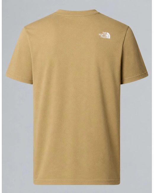 The North Face Natural M New Peak Ss T-Shirt for men