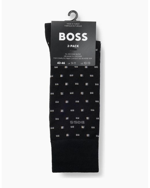 Boss Black Boss 2-Pack Mini Iconic Mc Regular Length Socks for men