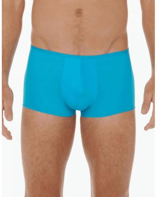 Hom Blue Plumes Boxer Trunk for men