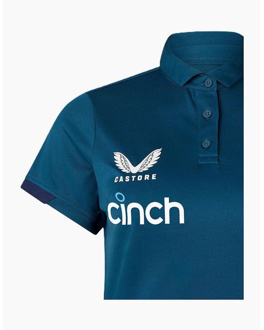 Castore Blue Ecb Trngpolo Ld99