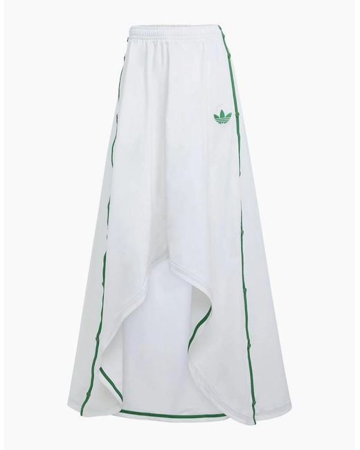 Adidas White Tennis Solid Patterned High Neck Track Jacket