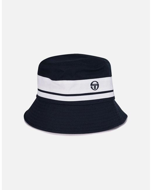 Sergio Tacchini Blue Newsford Bucket Hat for men