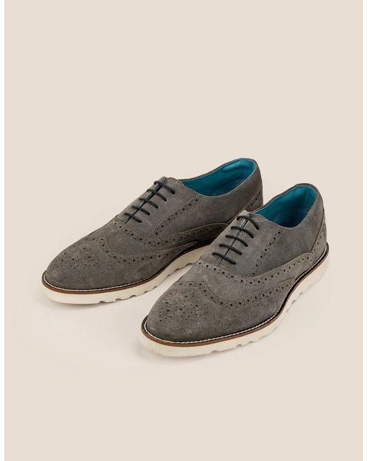 Oswin Hyde Brown Tyler Suede for men