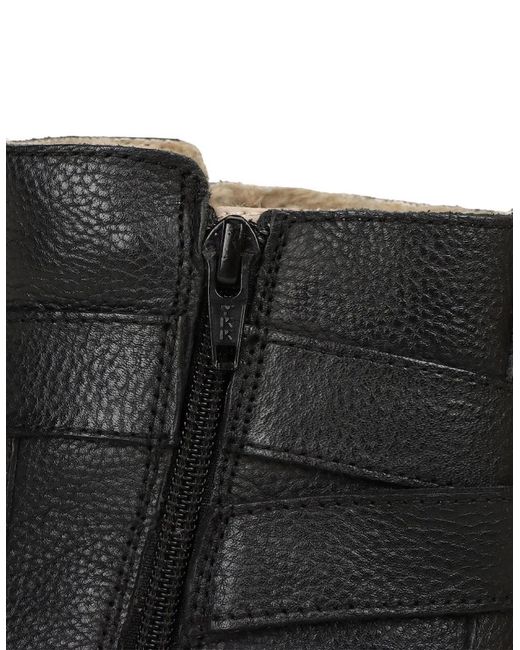 Lotus Black Emberlynn Ankle Boots