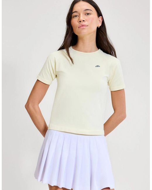 Ellesse Natural La Bella Ss Fitted T-Shirt for men