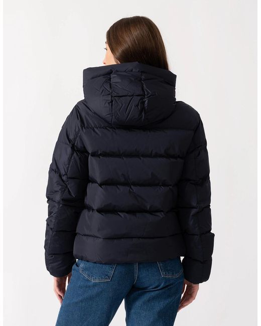 Parajumpers Blue Jinny Hooded Down Jacket