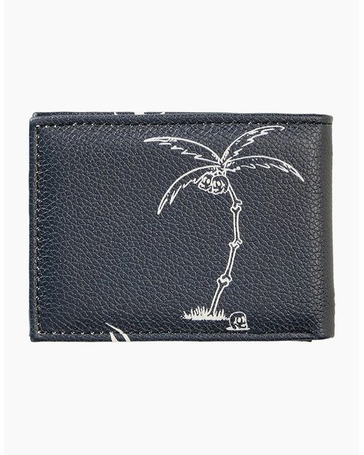 Rip Curl Blue Rip Curl Sessions Slim Wallet for men