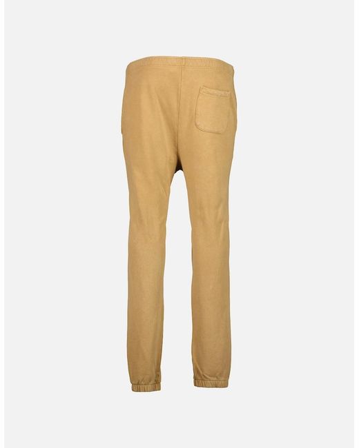 Ralph Lauren Natural Loopback Terry Logo Track Pants for men