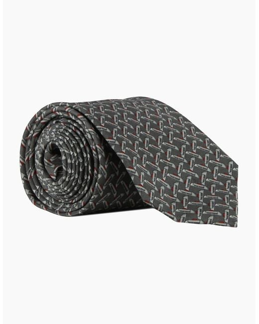 Dunhill Gray Tie for men