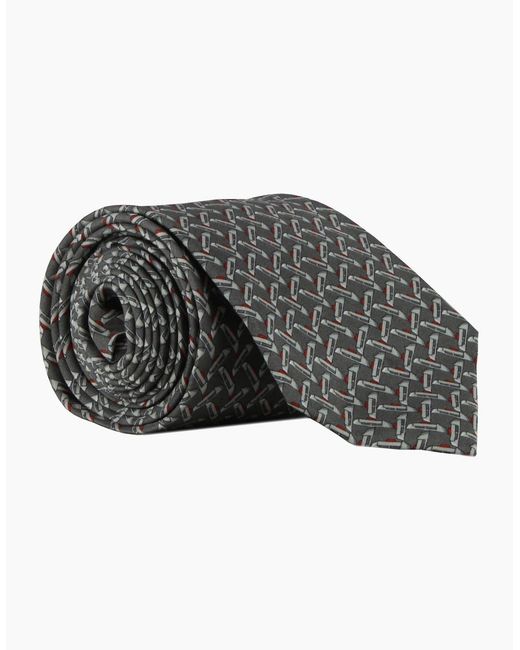 Dunhill Gray Tie for men