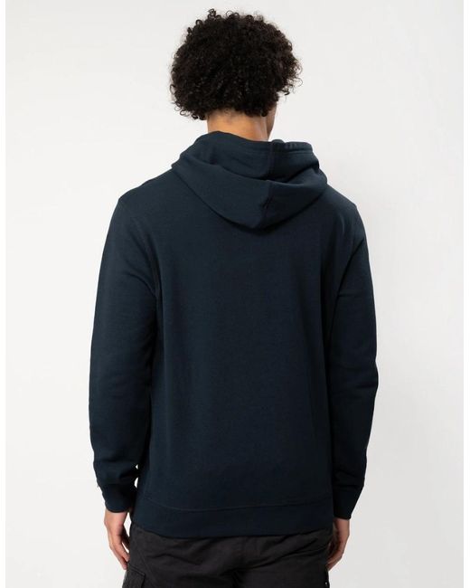 Boss Blue Boss Wetalk Pullover Hoodie With Logo Patch Nos for men