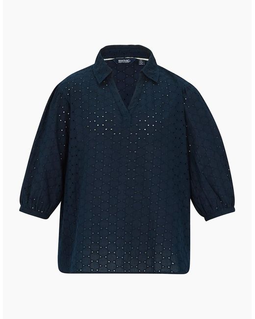 Regatta Blue Ladies Nofino Broderie Shirt