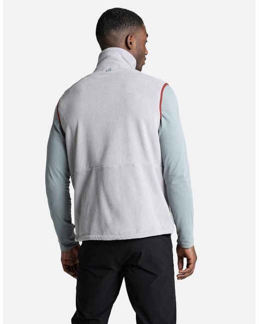 Craghoppers Blue Argo Polartech Gilet for men