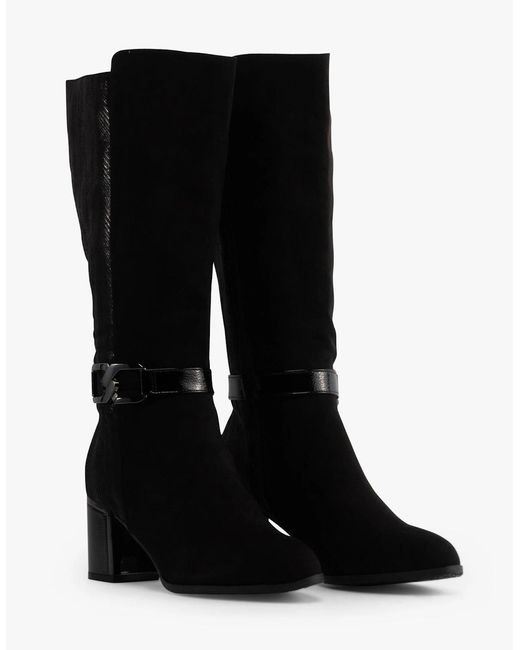 Lotus Black Elsa Boots