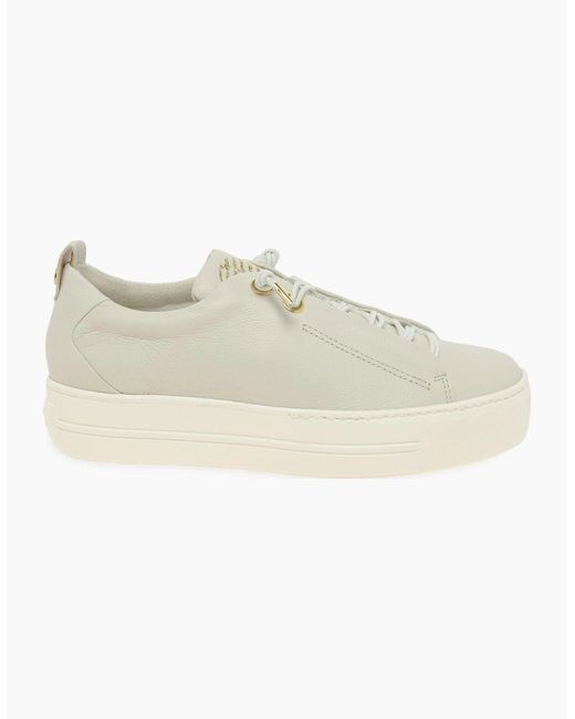 Paul Green White Emely Trainers