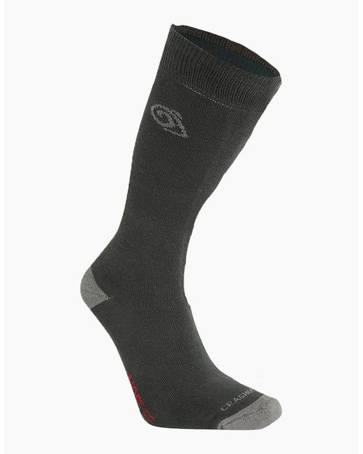 Craghoppers Gray Adult Insect Repellent Socks (Pack Of 2) for men