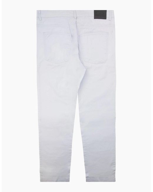 EA7 White Sail Stand Alone M Pants Snow for men