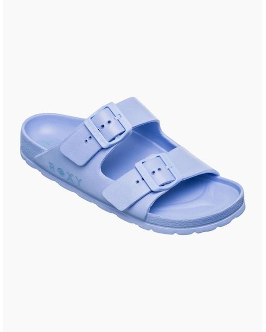 Roxy Black Kattie Slides