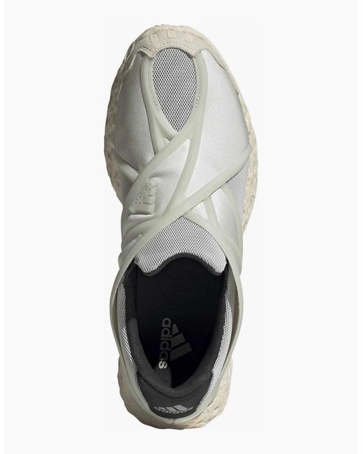 Adidas Gray Zponge Flux Low Top Sneakers for men