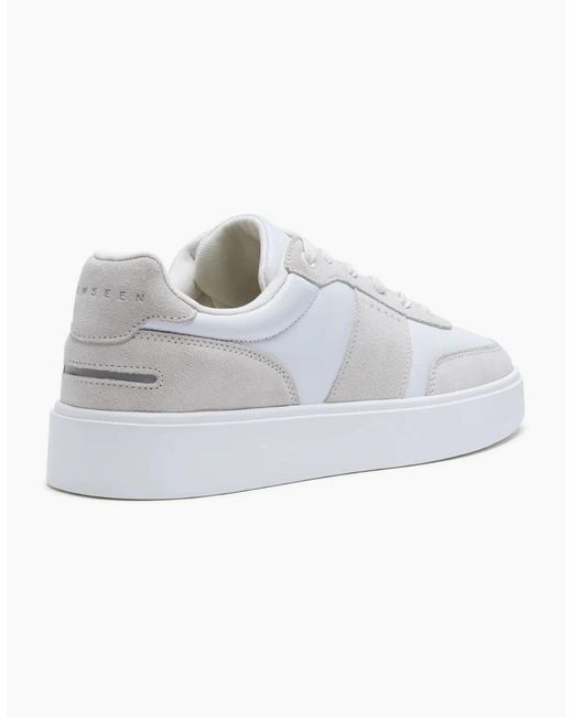 Unseen White Unseen Halkett Trainers Fog for men