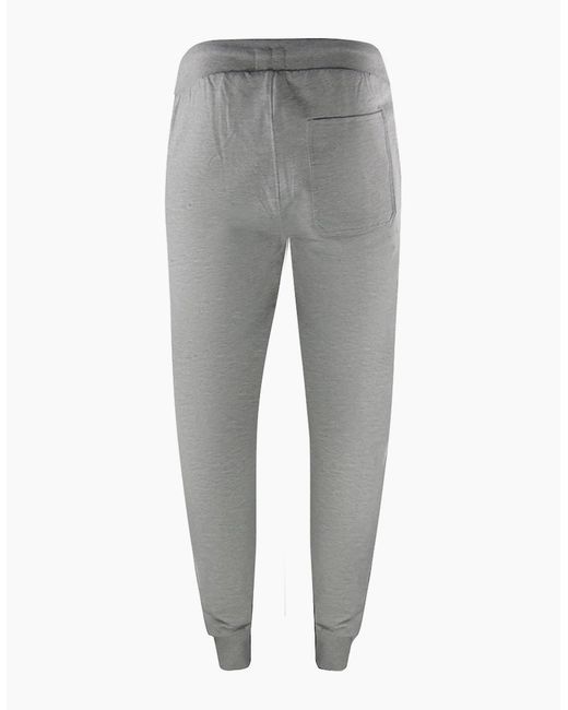 Aquascutum Gray Small Iconic Crest Crew Neck Tracksuit Set for men